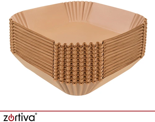 Popieriniai kasetės įdėklai gruzdintuvei 20 cm 300 vnt. Zortiva