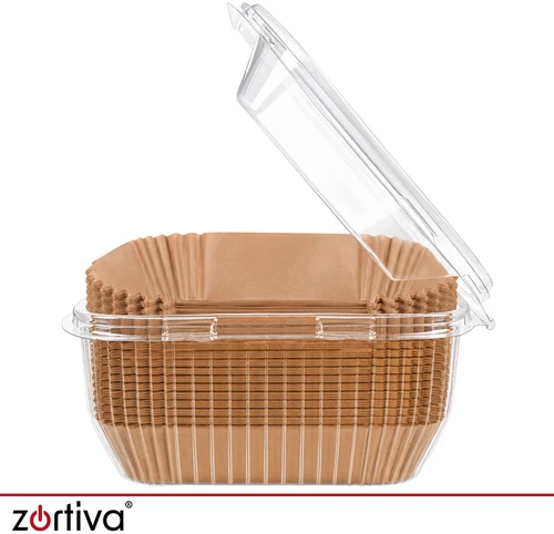 Popieriniai kasetės įdėklai gruzdintuvei 20 cm 300 vnt. Zortiva