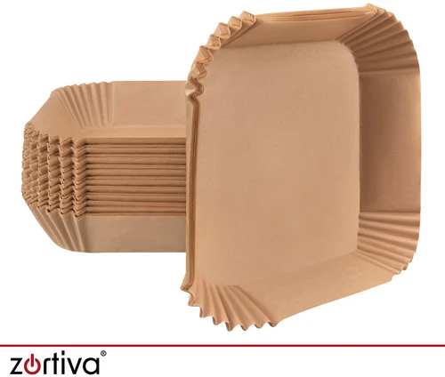Popieriniai kasetės įdėklai gruzdintuvei 20 cm 300 vnt. Zortiva