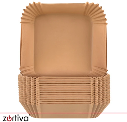 Popieriniai kasetės įdėklai gruzdintuvei 20 cm 300 vnt. Zortiva