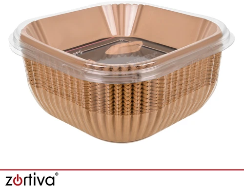 Popieriniai kasetės įdėklai gruzdintuvei 20 cm 300 vnt. Zortiva
