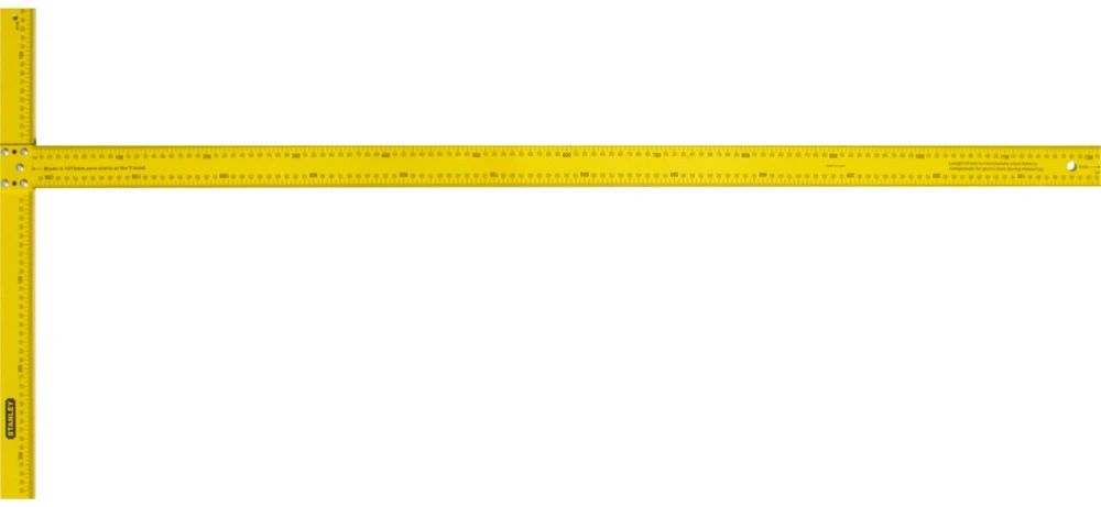T-formos liniuotė Stanley; 122 cm