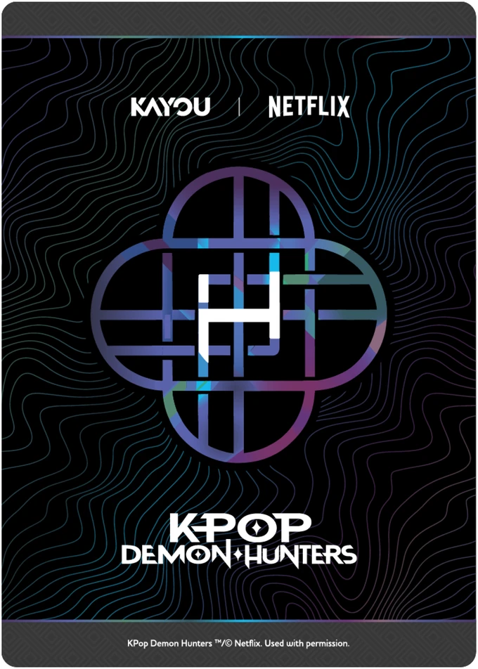 Kayou - KPOP „Demon Hunters“ energijos leidimo kortelės (KAYKPDHEE001B)