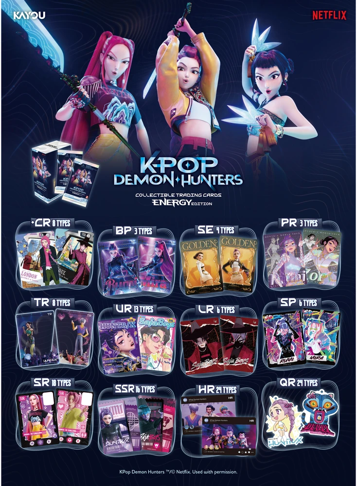 Kayou - KPOP „Demon Hunters“ energijos leidimo kortelės (KAYKPDHEE001B)