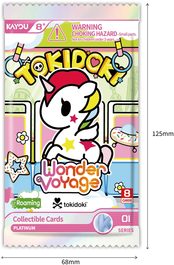 Kayou – Tokidoki Wonder Voyage tarptinklinio ryšio kortelės (KAYTKDKWVR001B)