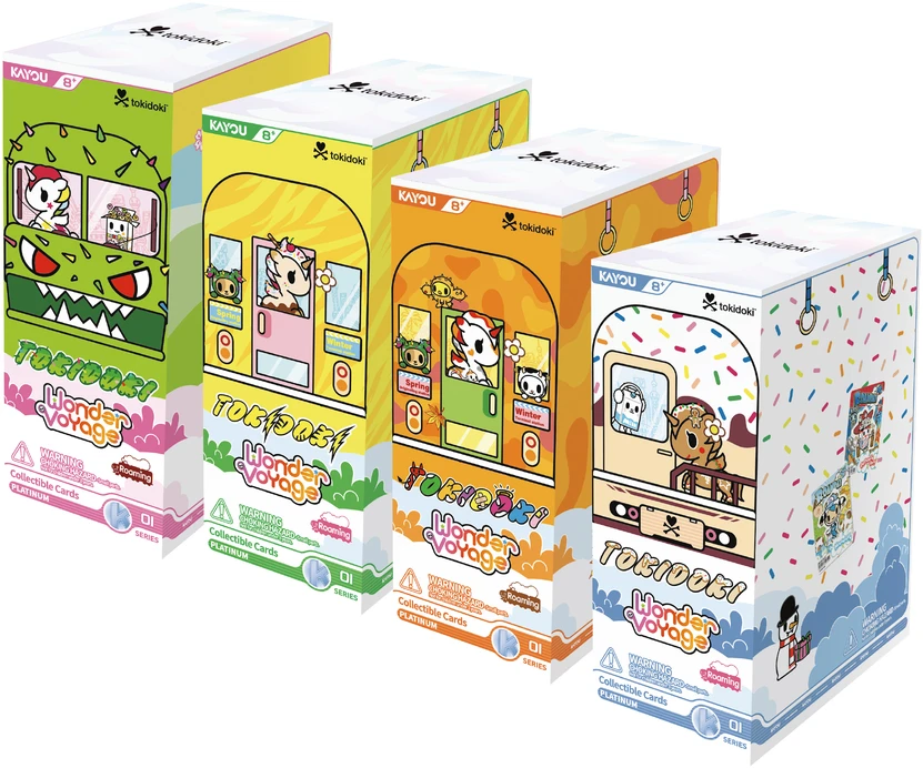 Kayou – Tokidoki Wonder Voyage tarptinklinio ryšio kortelės (KAYTKDKWVR001B)