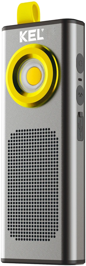 Plastrol Žibintuvėlis inspekcyjna su głośnikiem kel, 500 lm, 2000 mah, usb-c,4-5h, bluetooth, ipx4, ik07