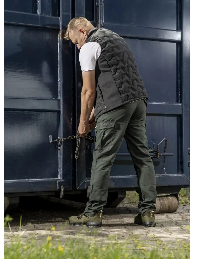 Spodnie Kelnės Ripstop spandex cargo kelnės XL/56, 220 g/m2 žalios