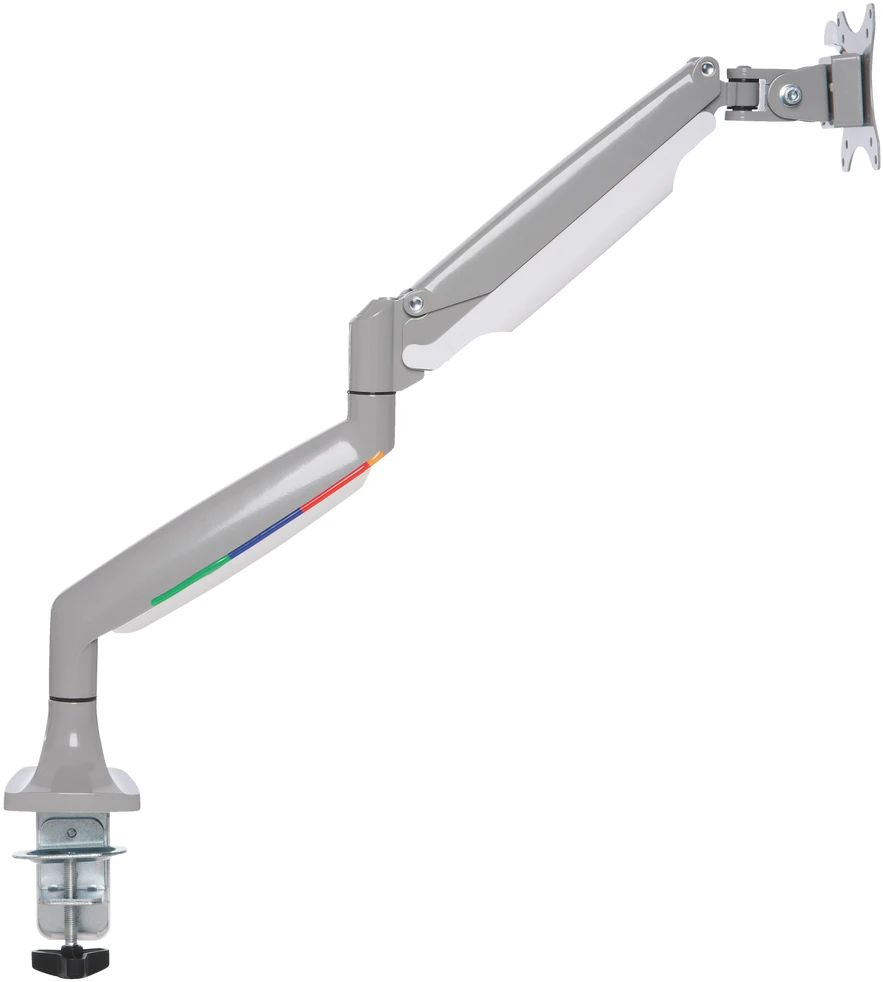 Leitz Kensington K55470EU stalinis plokščiųjų ekranų laikiklis 81,3 cm (32") Gnybtas / varžtai Pilka, Sidabras