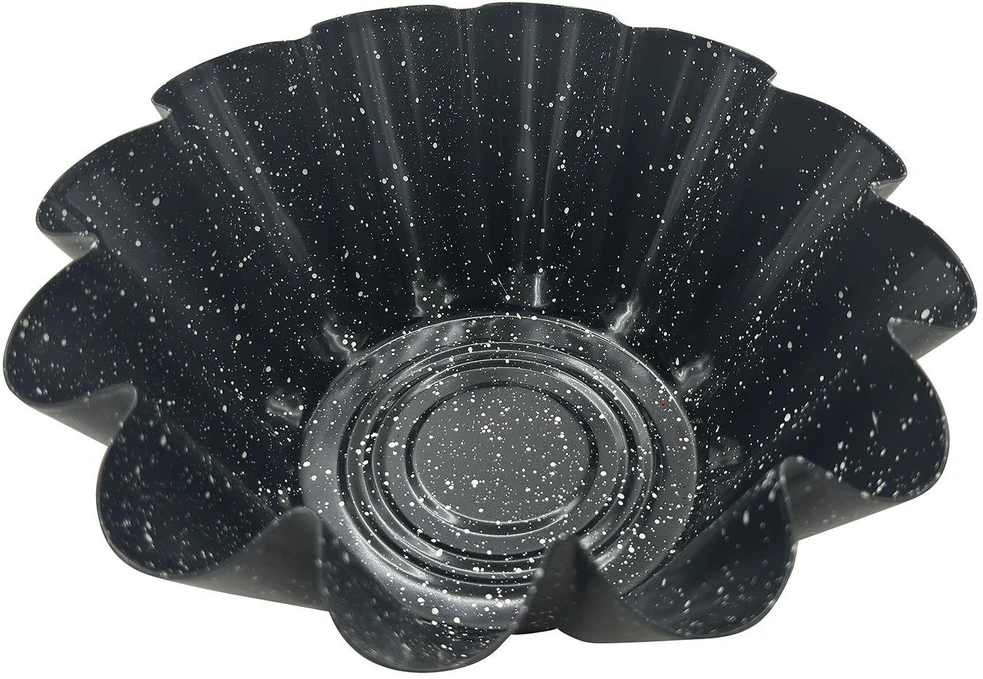 Kepimo forma tortui, metalinė, su nelimpančia danga, juoda, 23,5 cm skersmens, Klausberg, kb-7837