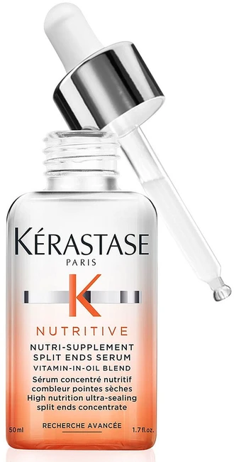 Kérastase Nutritive Nutri-Supplement Split Ends Serum maitinantis serumas galvos odai, 50 ml