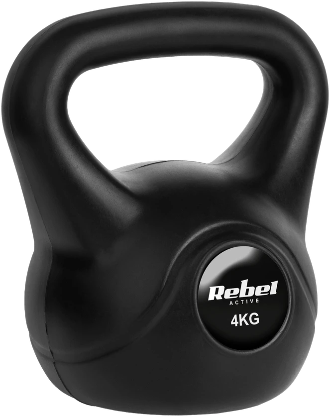 Kettlebell 4kg, REBEL ACTIVE