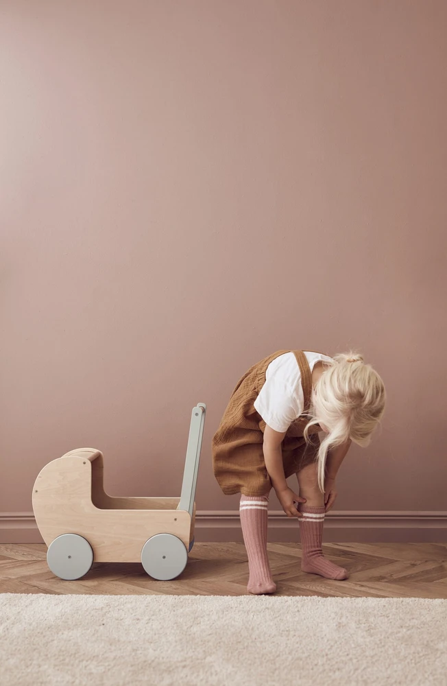 „Kids Concept“ – lėlių vežimėlis, natūralus (1000558)
