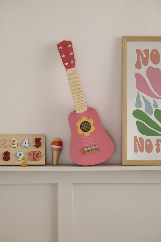 Kids Concept - Rožinė gitaros gėlė - (1000951)
