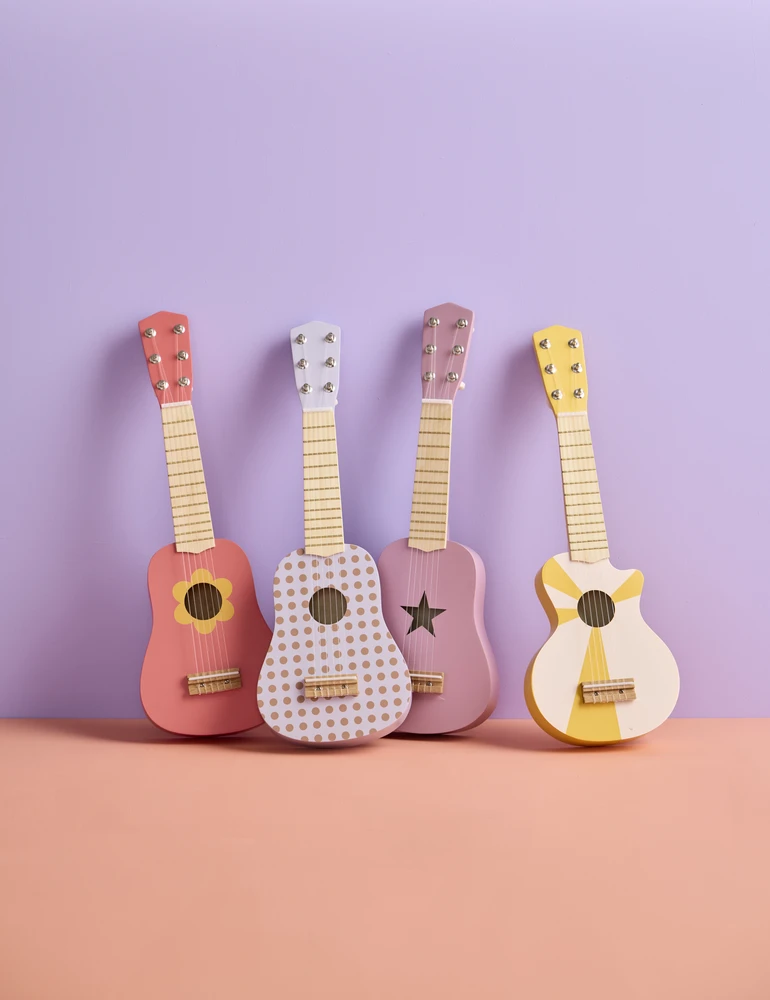 Kids Concept - Rožinė gitaros gėlė - (1000951)