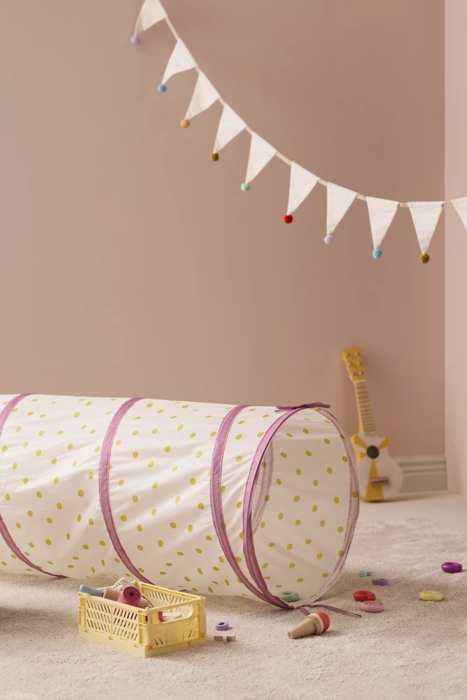 „Kids Concept“ – tunelis su taškeliais, rožinis (1001052)