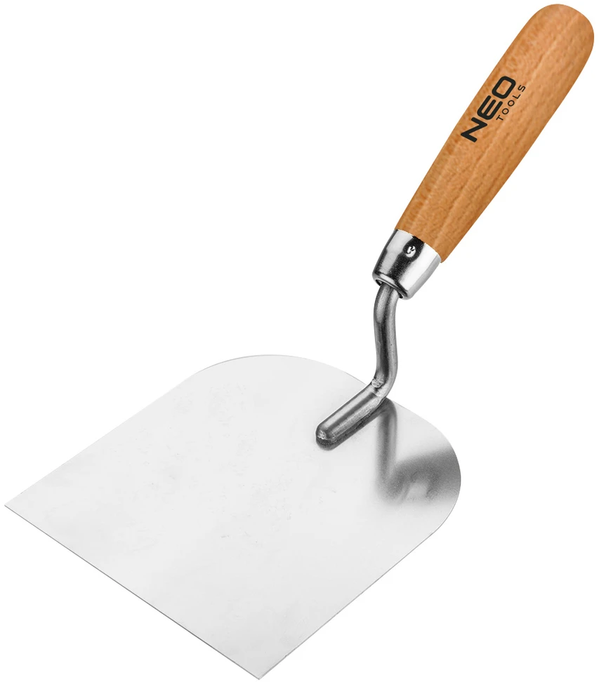 Kielnia Tinko Mentelė NEO 50-134, 120 mm, suapvalinta, medine rankena