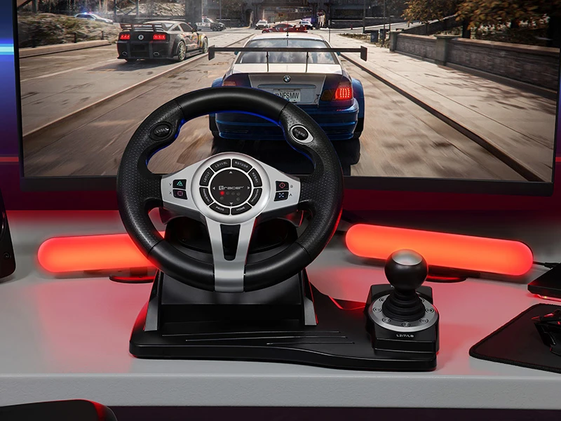 Žaidimų vairas  Tracer Roadster 4 in 1 PC/PS3/PS4/Xone gaming