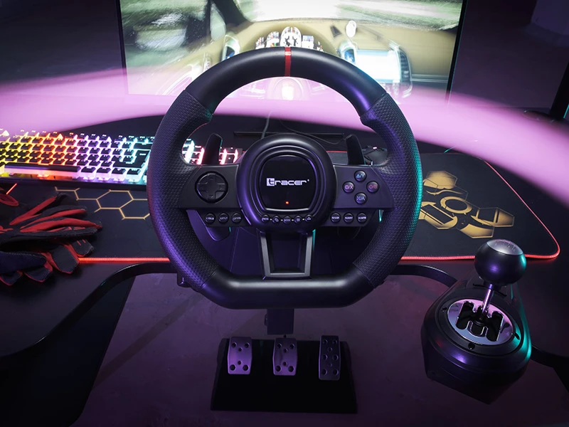 Žaidimų vairas Tracer SimRacer  6 in1 /PC / PS4 / PS3 / Xone / X360 / SWITCH