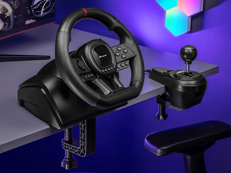 Žaidimų vairas Tracer SimRacer  6 in1 /PC / PS4 / PS3 / Xone / X360 / SWITCH
