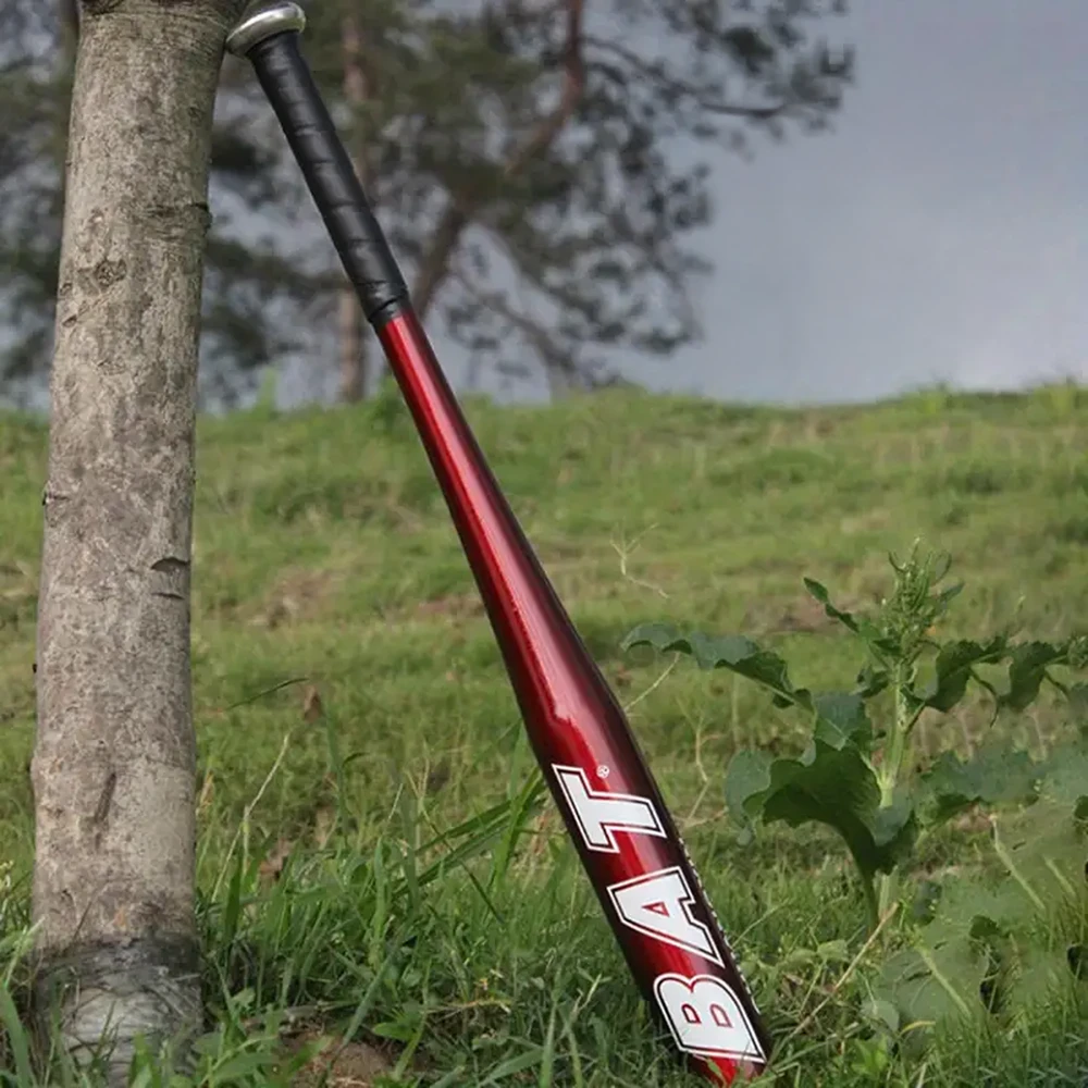 Kij Beisbolo lazda, aliumininė, 25 colių, 64 cm, treniruočių, raudona