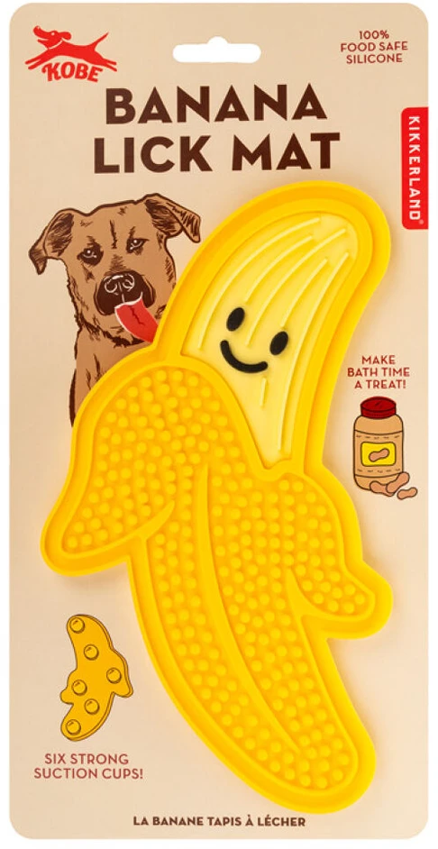 Kikkerland - bananų laižymo kilimėlis