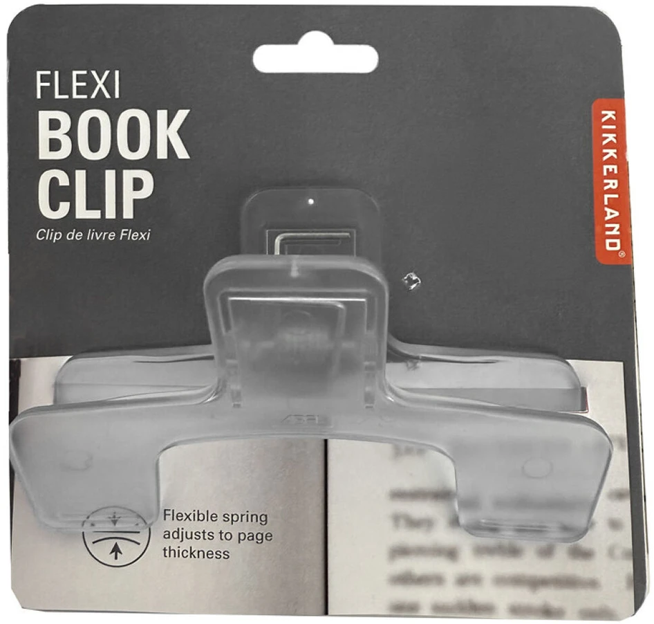 Kikkerland – Flexi Book Clip – 5 x 3 x 2 coliai