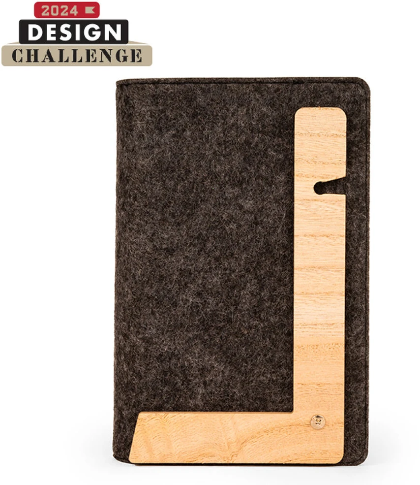 Kikkerland - Knygų keliautojas - 16 cm x 23,5 cm x 2,25 cm