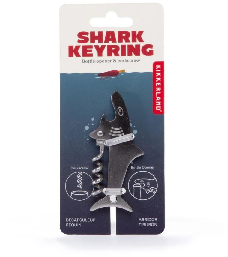 Gertuvė Kikkerland – SHARK KEY RING (BA93)
