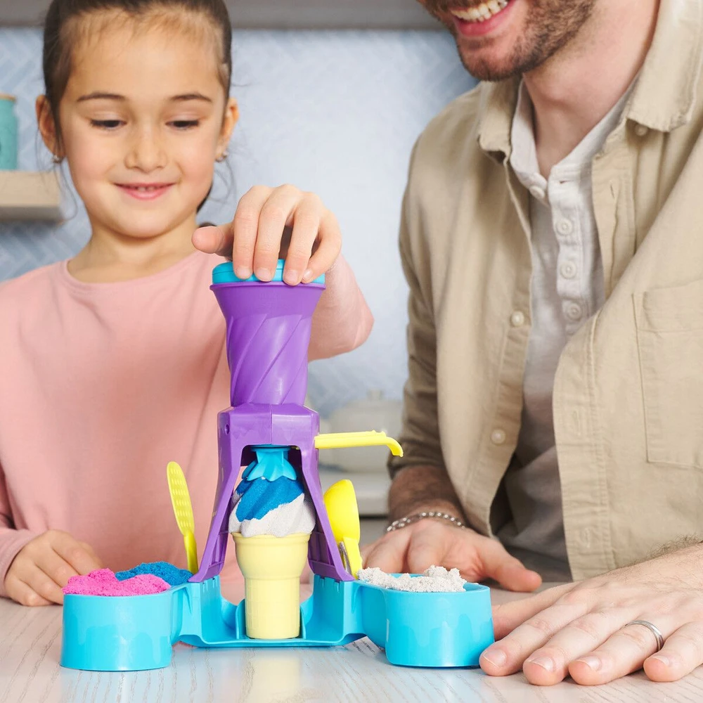 Spin Master KINETIC SAND Rinkinys „Ledainė“