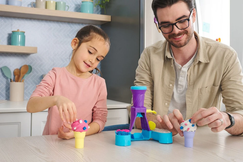 Spin Master KINETIC SAND Rinkinys „Ledainė“