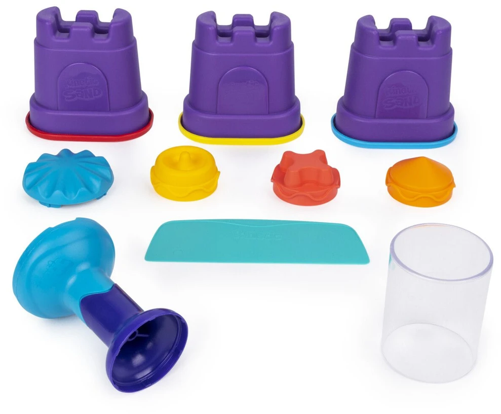 Spin Master Kinetinis smėlis Rinkinys Rainbow Tools 383g