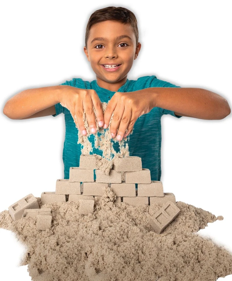 Spin Master Kinetic Sand Kinetinis smėlis – kasimo ir griovimo rinkinys (6044178)