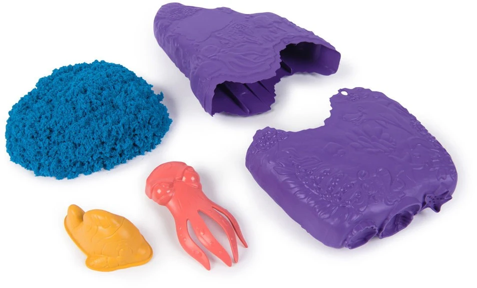 Spin Master Kinetic Sand Kinetinis smėlis – koralinio rifo slėptuvė (6069783)