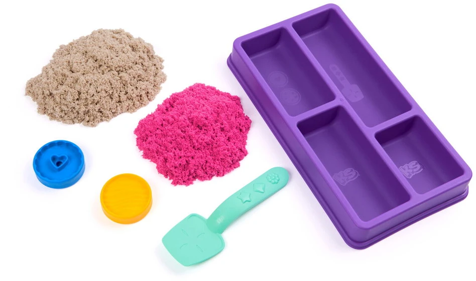 Spin Master Kinetic Sand Kinetinis smėlis – sausainių dėžutė – (6071549)