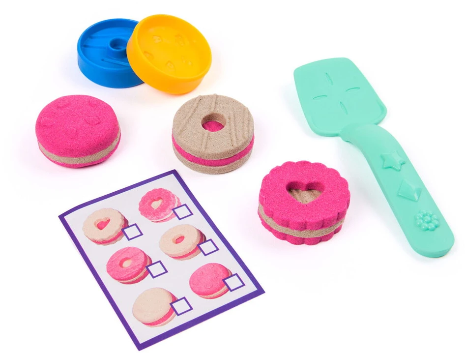 Spin Master Kinetic Sand Kinetinis smėlis – sausainių dėžutė – (6071549)