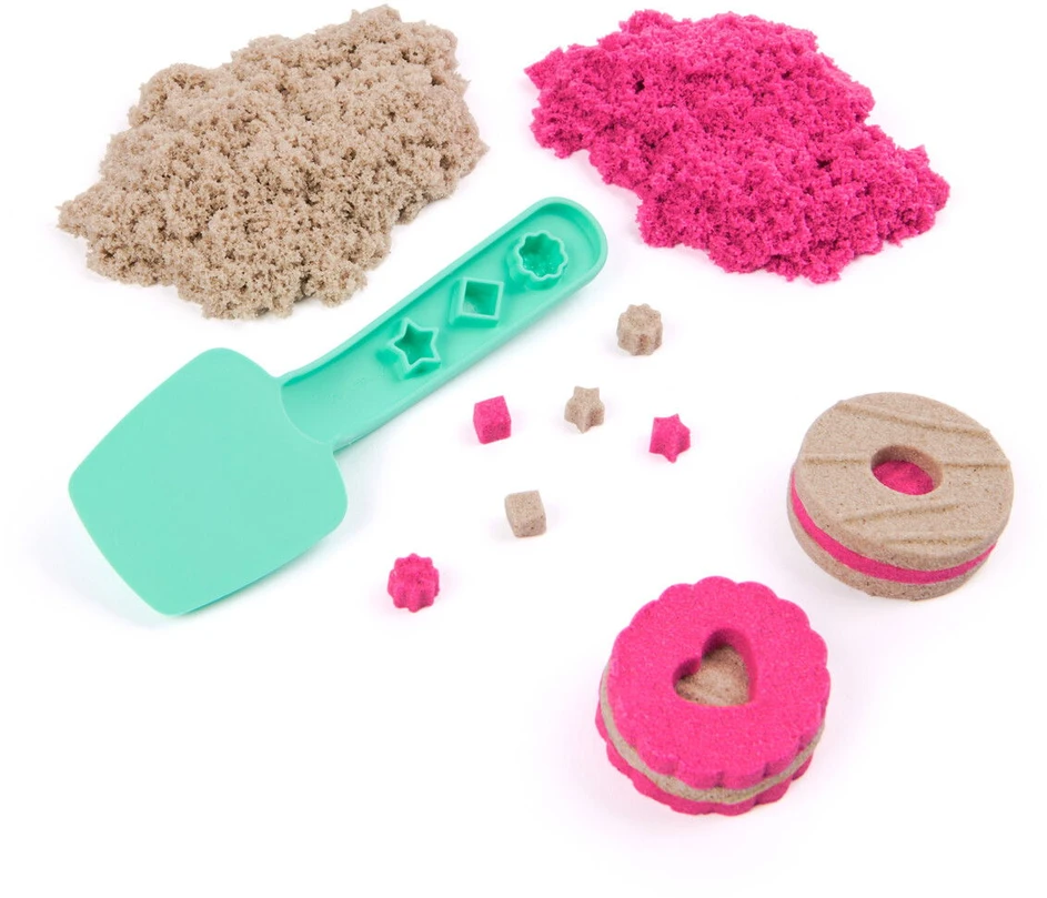 Spin Master Kinetic Sand Kinetinis smėlis – sausainių dėžutė – (6071549)