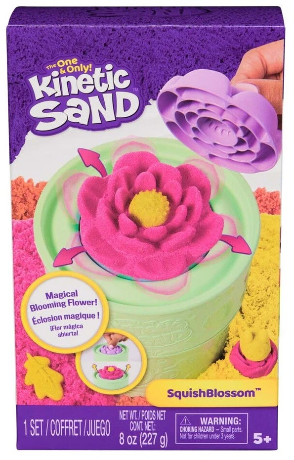 Spin Master KINETIC SAND Rinkinys „Gėlės“