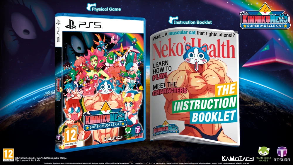 Tesura Games „KinnikuNeko: Super Muscle Cat“ – „PlayStation 5“