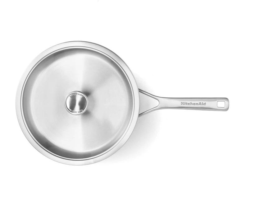 KitchenAid - Daugiafunkcinė keptuvė su dangčiu - sidabrinė - 24 cm