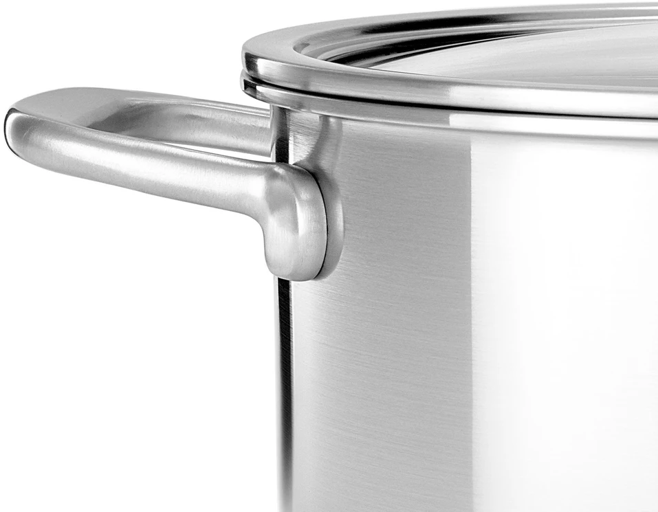KitchenAid - Daugkartinis puodas su dangčiu - sidabrinis - 24 cm