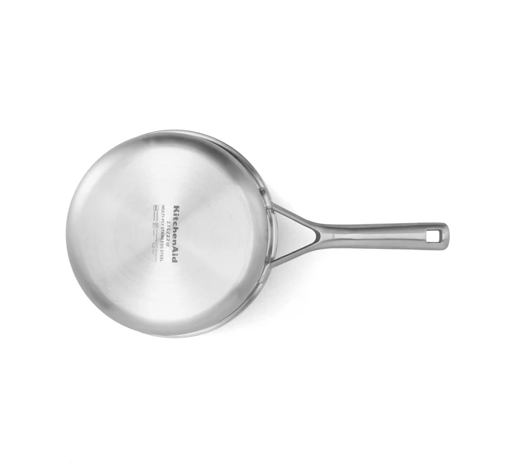KitchenAid - Daugkartinis puodas su dangčiu - sidabrinis - 20 cm