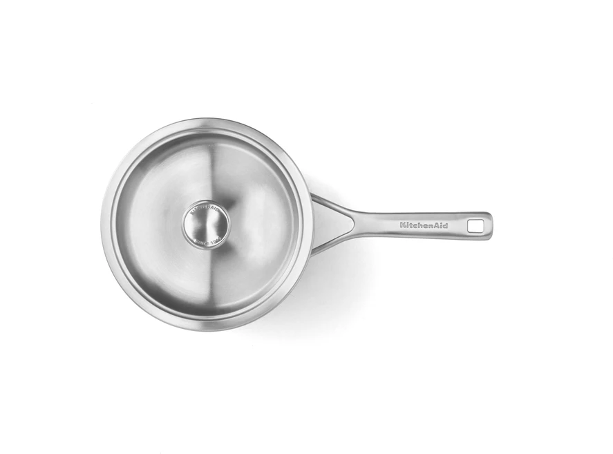 KitchenAid - Daugkartinis puodas su dangčiu - sidabrinis - 20 cm