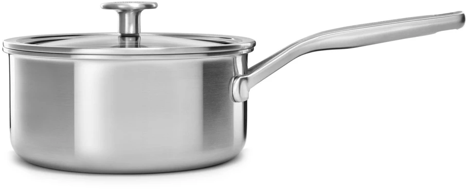 3 sluoksnių puodas su dangčiu, plieno - 1,5L - Kitchenaid