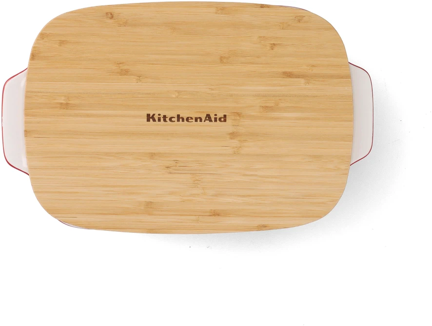 KitchenAid kepimo indo keptuvė su dangčiu laikymui
