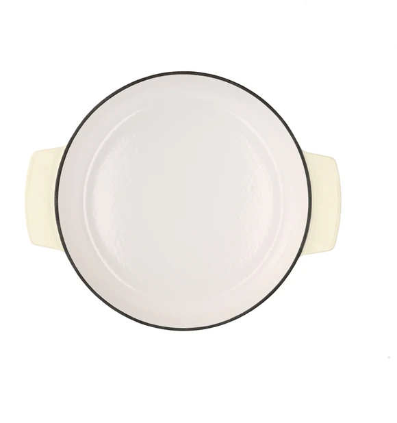 KitchenAid - KA-CI negilus ketaus keptuvės dangčiu - migdolų kremo skonio - 26 cm