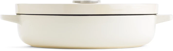 KitchenAid - KA-CI negilus ketaus keptuvės dangčiu - migdolų kremo skonio - 26 cm