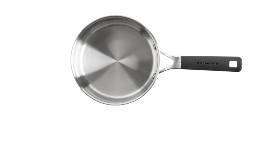 KitchenAid - KA-Classic nerūdijančio plieno atviras puodas - sidabrinis - 18 cm / 2,1 l