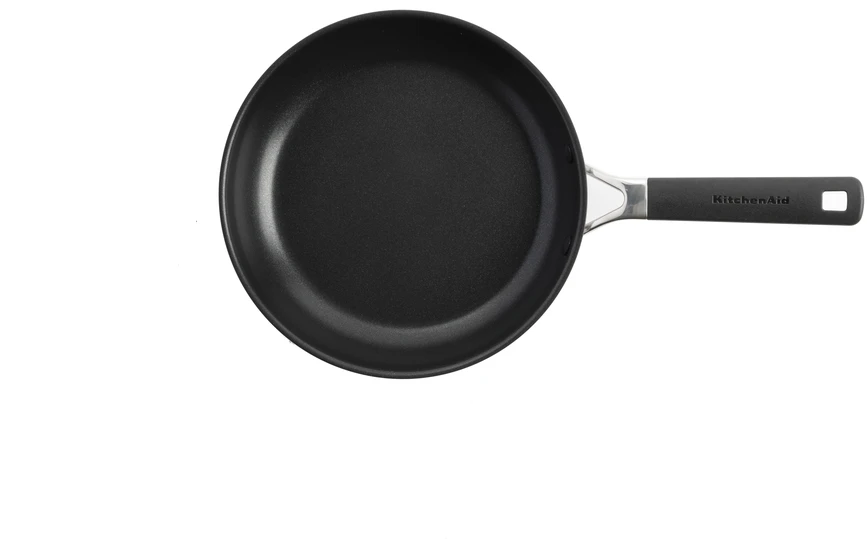 KitchenAid - KA-Classic nerūdijančio plieno keptuvė su atvira rankena - sidabrinė - 24 cm
