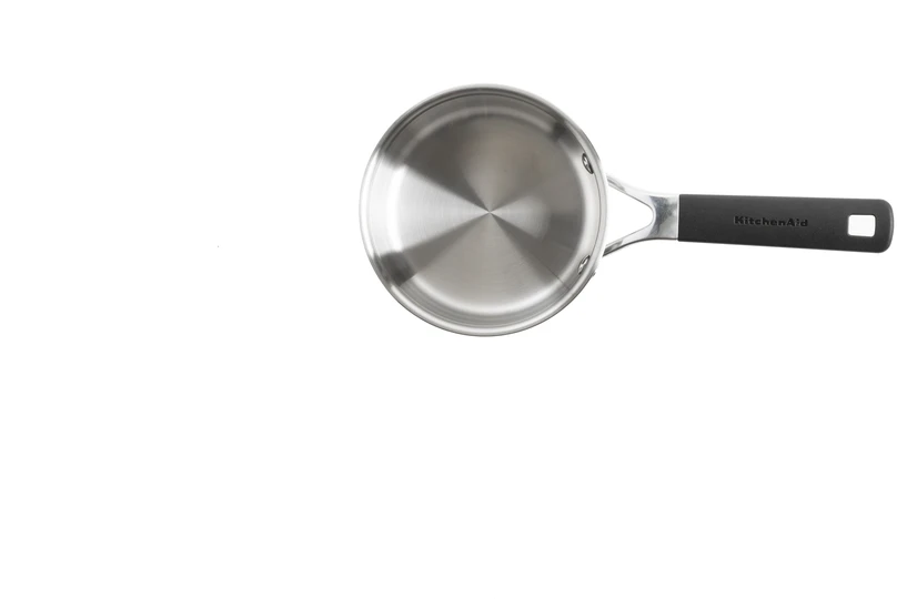 KitchenAid - KA-Classic nerūdijančio plieno atviras puodas - sidabrinis - 14 cm / 1,0 l